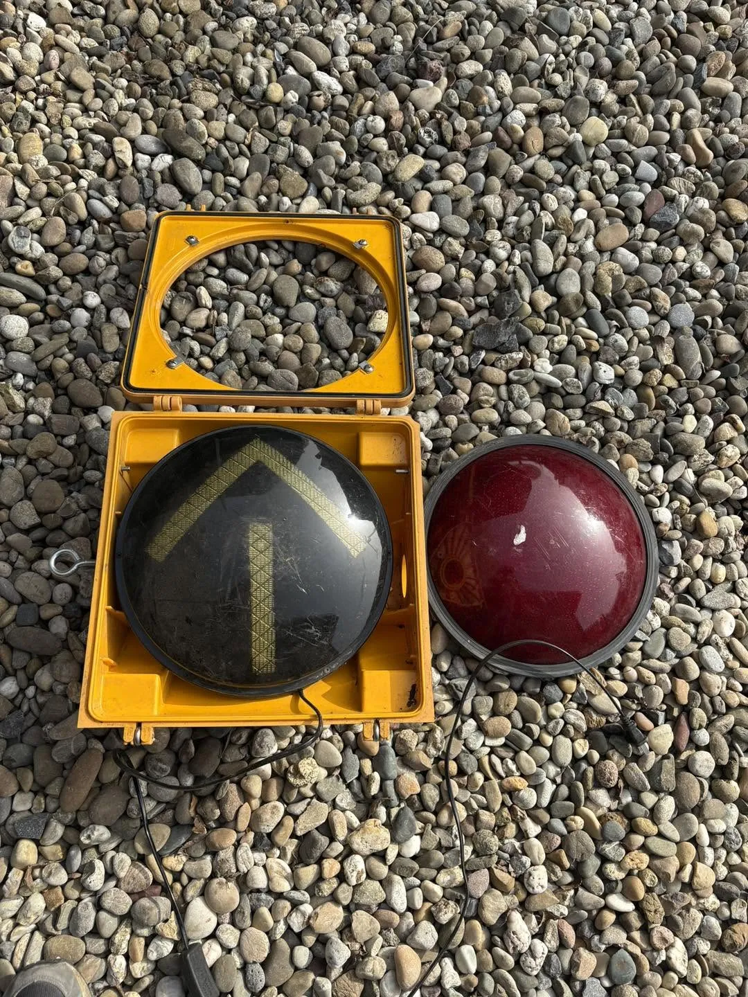 Feu de signalisation américain vintage – pièces et optiques – 
