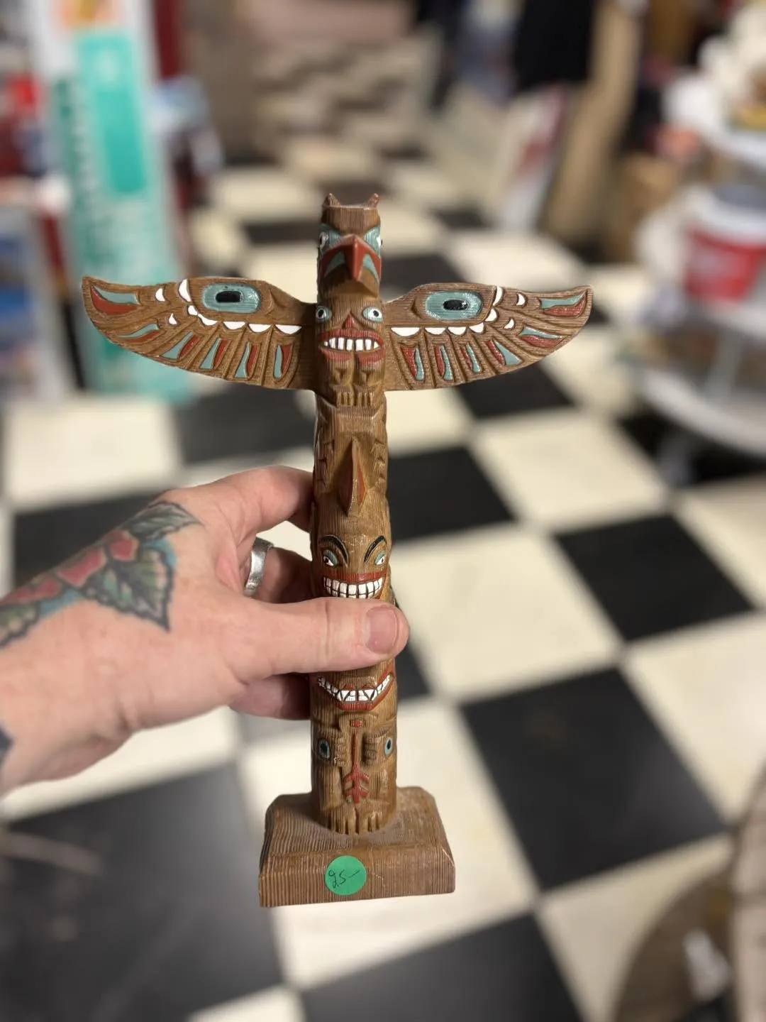 Totem amérindien miniature – 