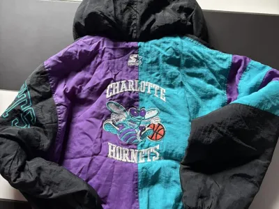 Veste Charlotte Hornets vintage – 