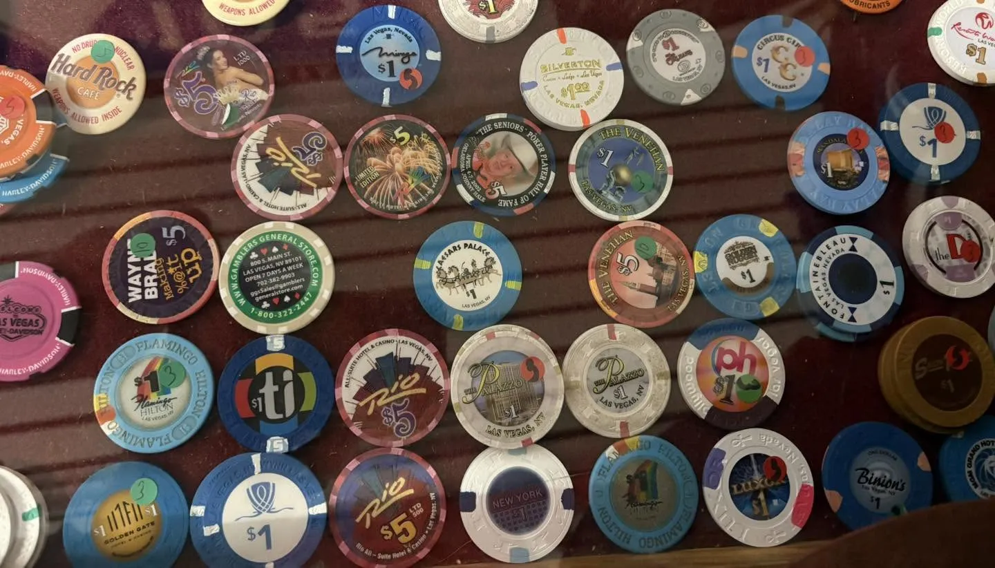 Jetons de casino de collection – 