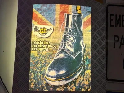 Cadre affiche Dr. Martens – 